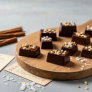 Swedish ischoklad chocolates with coconut and nuts