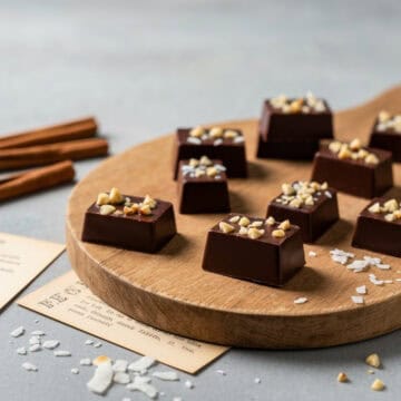 Swedish ischoklad chocolates with coconut and nuts